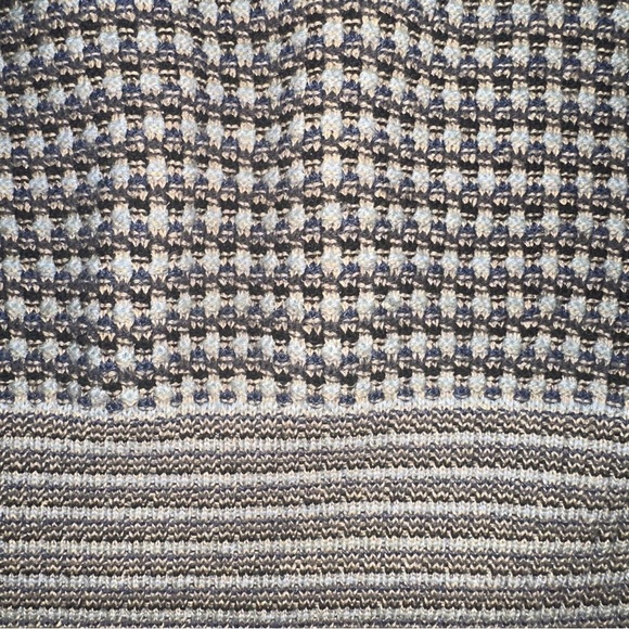 Vintage Toscano Men’s Cotton Tweed Made in Italy V-Neck Pullover Sweater Size XL - Picture 7 of 7